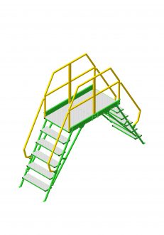 Стационарный переходный мостик TRSP-800-1600-1500